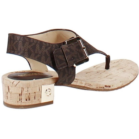 Michael Kors London T-Strap Thong Sandals - Picture 2 of 3